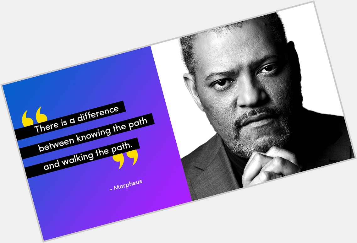 Happy birthday to iconic actor and activist, Laurence Fishburne. 