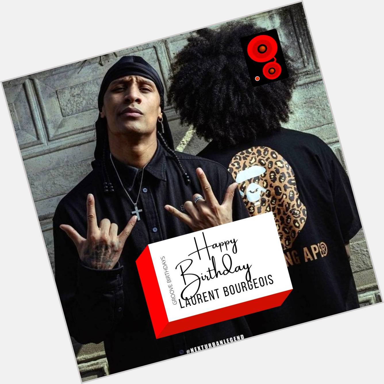 Happy birthday to Les Twins, Laurent Bourgeois!  