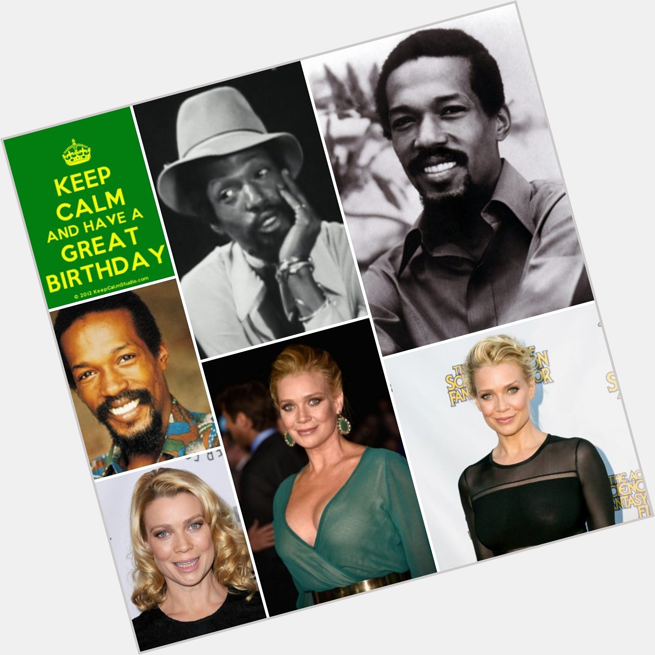 Happy Birthday, Eddie Kendricks(RIP) and Laurie Holden. Love You...Party All Night...Don\t Get A Hangover...  
