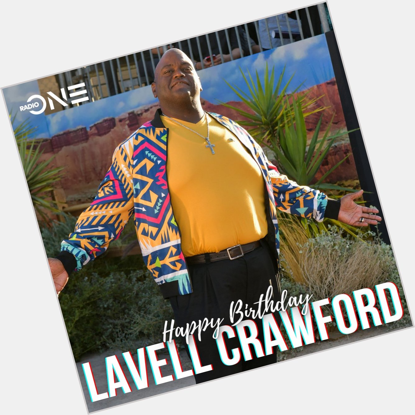 Happy birthday to funnyman Lavell Crawford!  