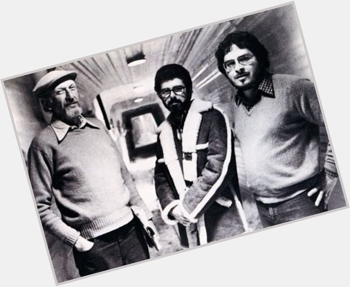 Happy birthday to screenwriter Lawrence Kasdan! He\s seen here (right) with Irvin Kershner (left) and George Lucas. 