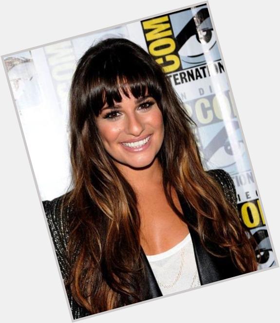 Happy Birthday to the gorgeous and talented Lea Michele 