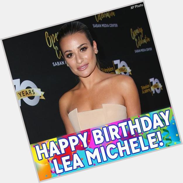 Happy Birthday, Lea Michele! The Glee star and Broadway actress is celebrating today! 