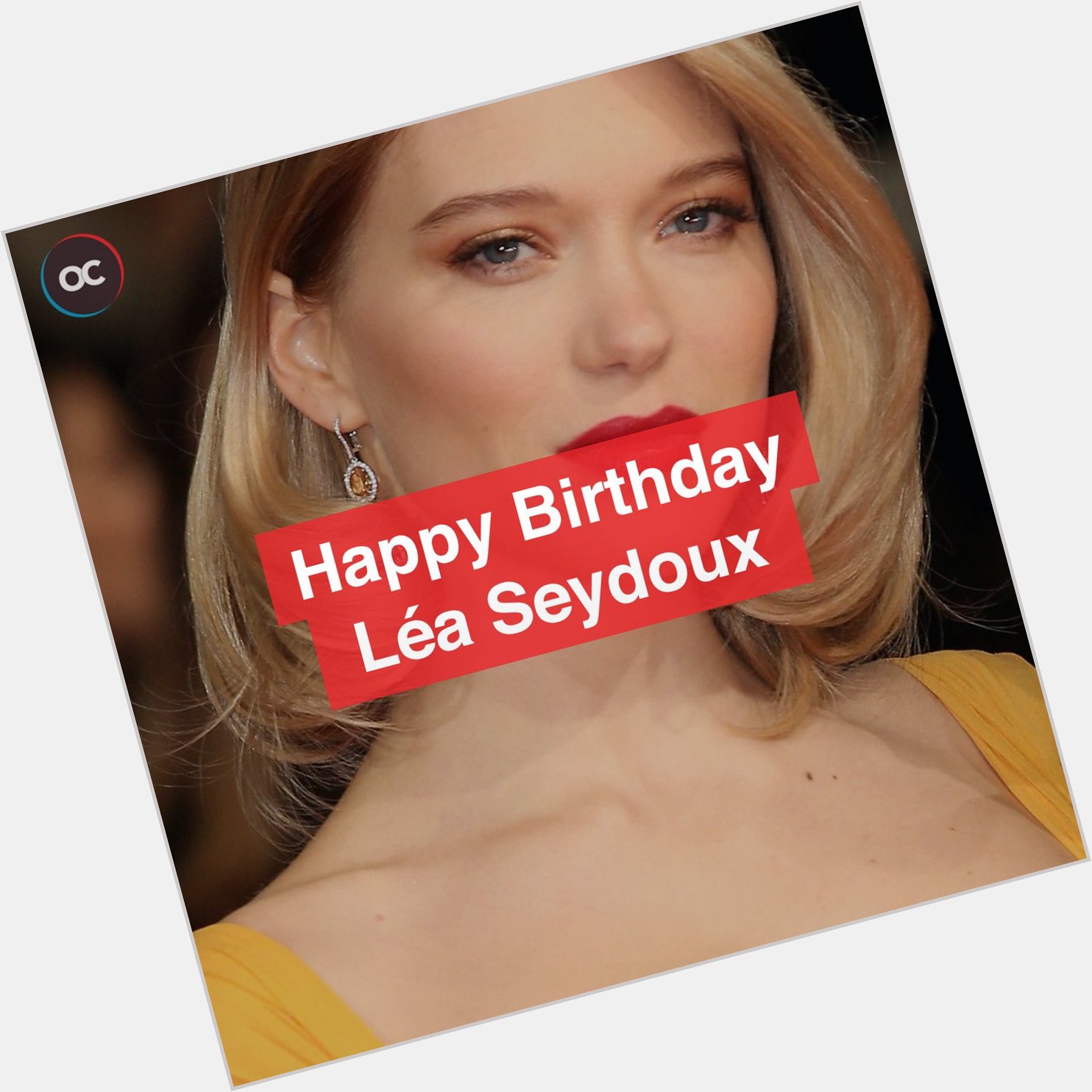 Happy Birthday to the wonderful Léa Seydoux! 