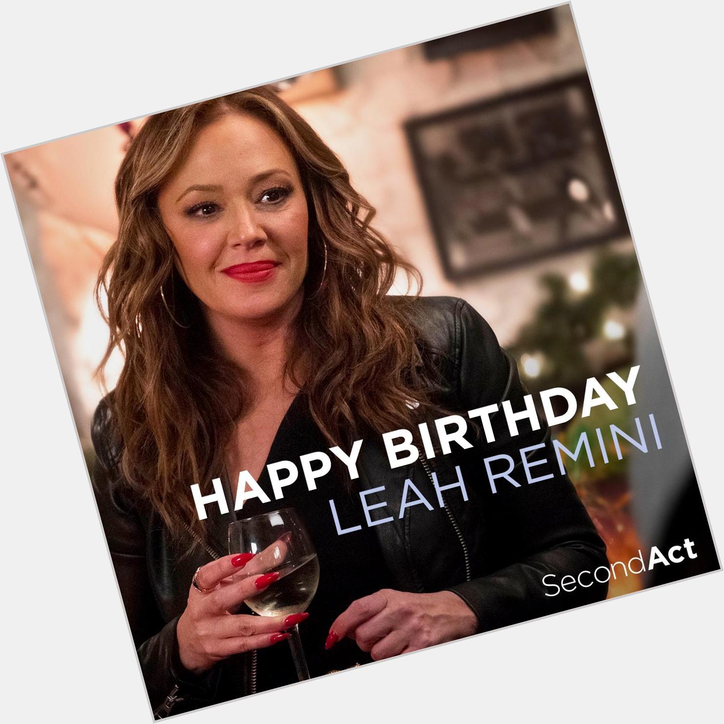 Happy birthday to the lovely Leah Remini! 
