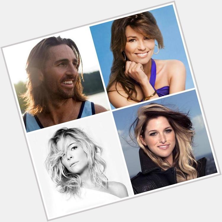 Happy Birthday, Jake Owen, Shania Twain, LeAnn Rimes and Cassadee Pope! Yall show this country crew some love today 