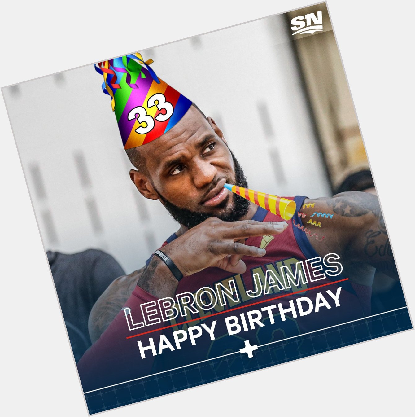 Happy 33rd Birthday LeBron James! How many more titles will the King win before he retires? 