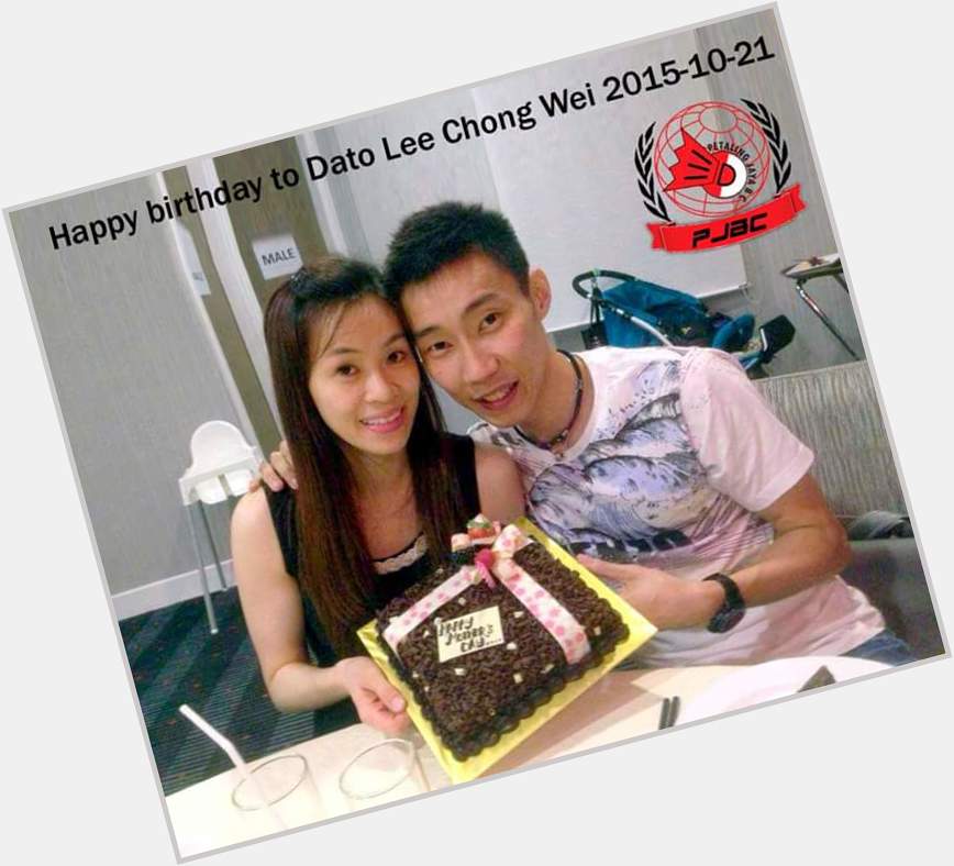 Happy Birthday to my beloved Hubby Lee Chong Wei. May GOD bless you and grant all your wishes. Stay healthy 