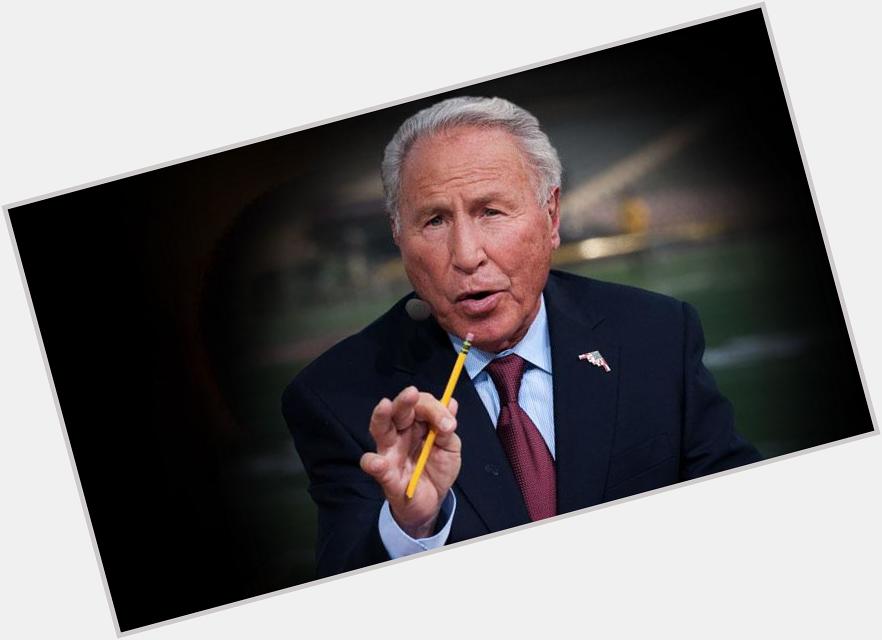 Happy Birthday to the Godfather of College football. Happy 80th Lee Corso! 
