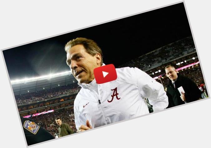 Nick Saban wished College Gameday s Lee Corso a happy birthday in the most Roll Tide way ever  