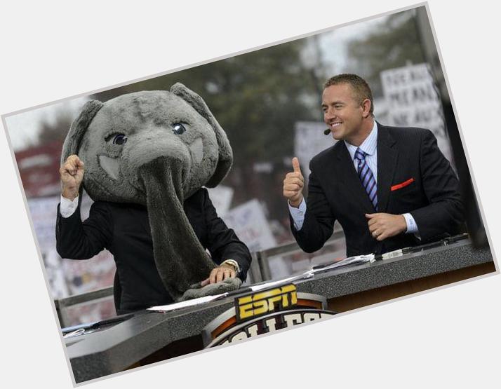 For all the times Lee Corso picked Bama to win. Happy 80th birthday coach. 