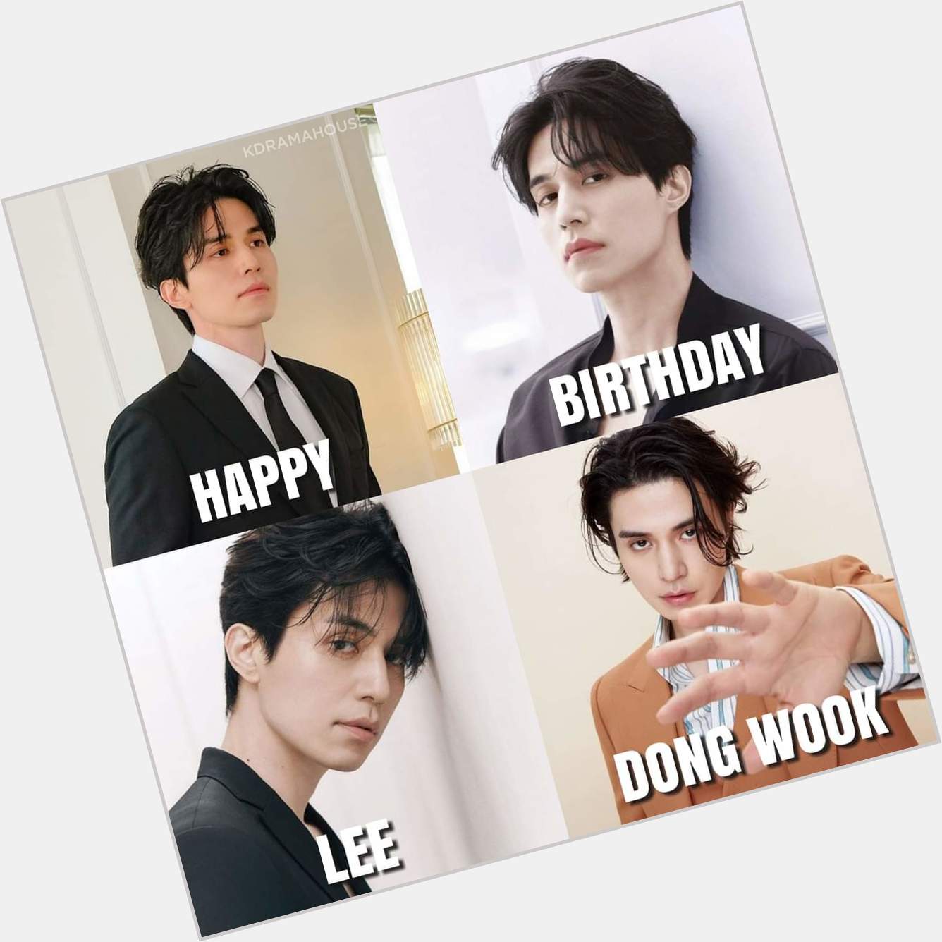 Happy 40th Birthday Lee Dong Wook 