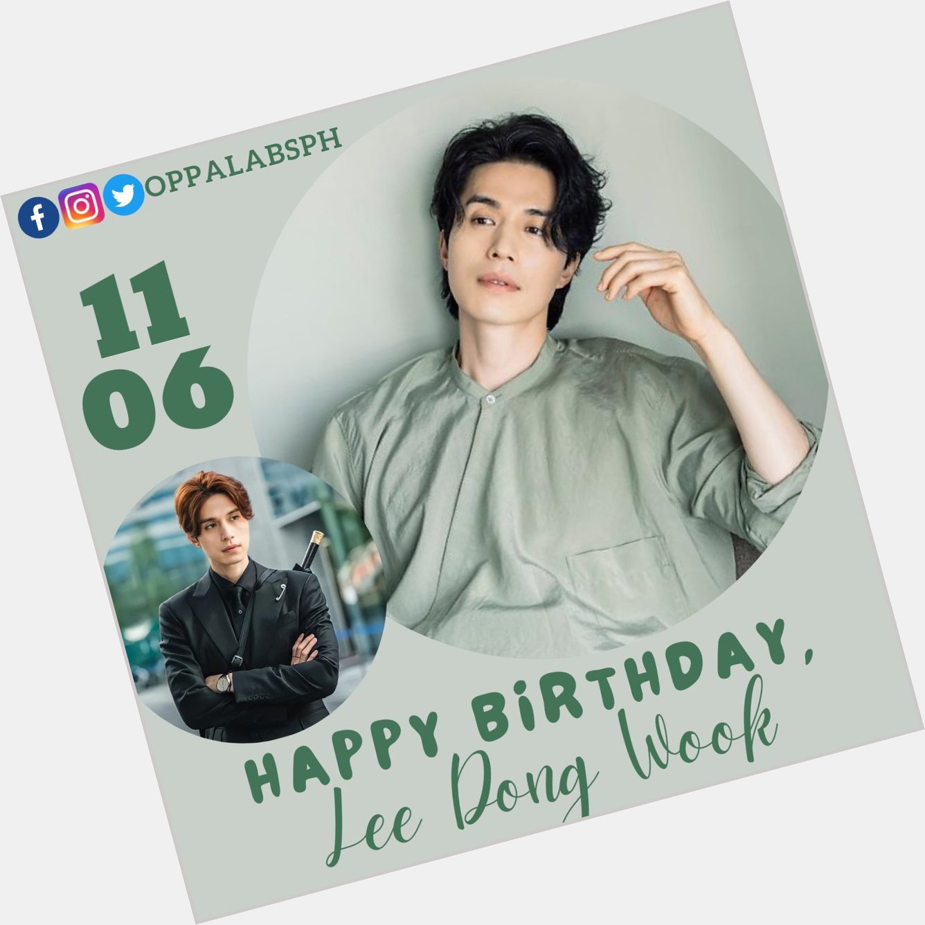 Happy Birthday Lee Dong Wook!  