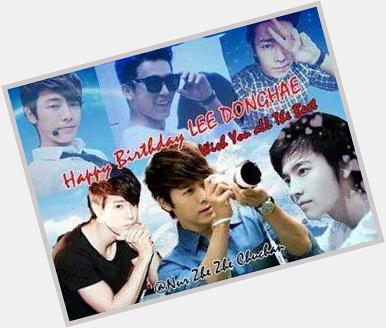 Happy Birthday to Lee Donghae! Hopefully still kind, cute, friendly, and Handsome! :*:*;*;*;;)    