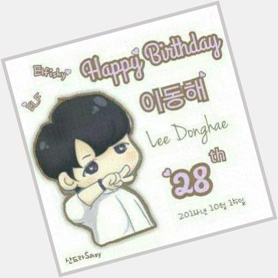 " Happy Birthday Lee Donghae :) 