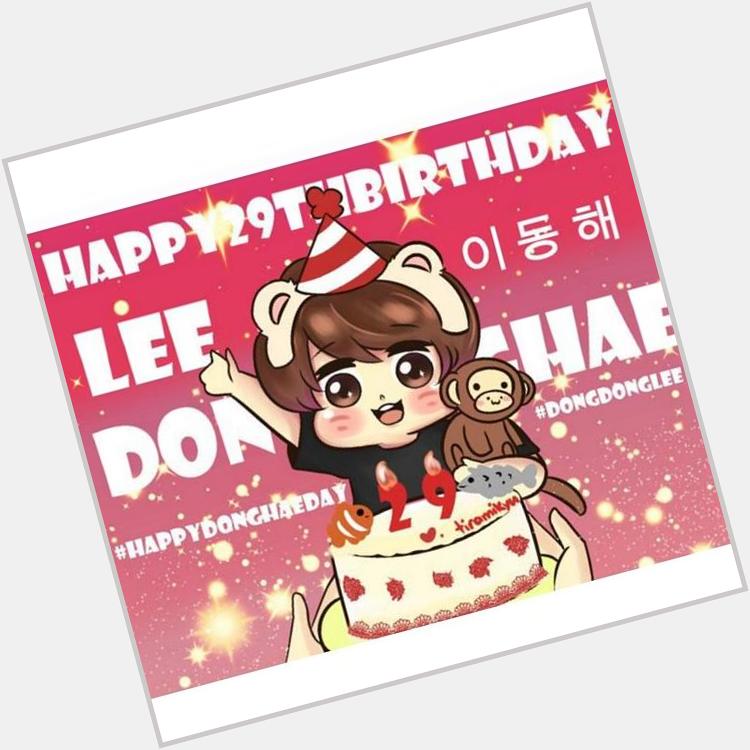 Happy birthday lee donghae oppa wish u all the best baby         