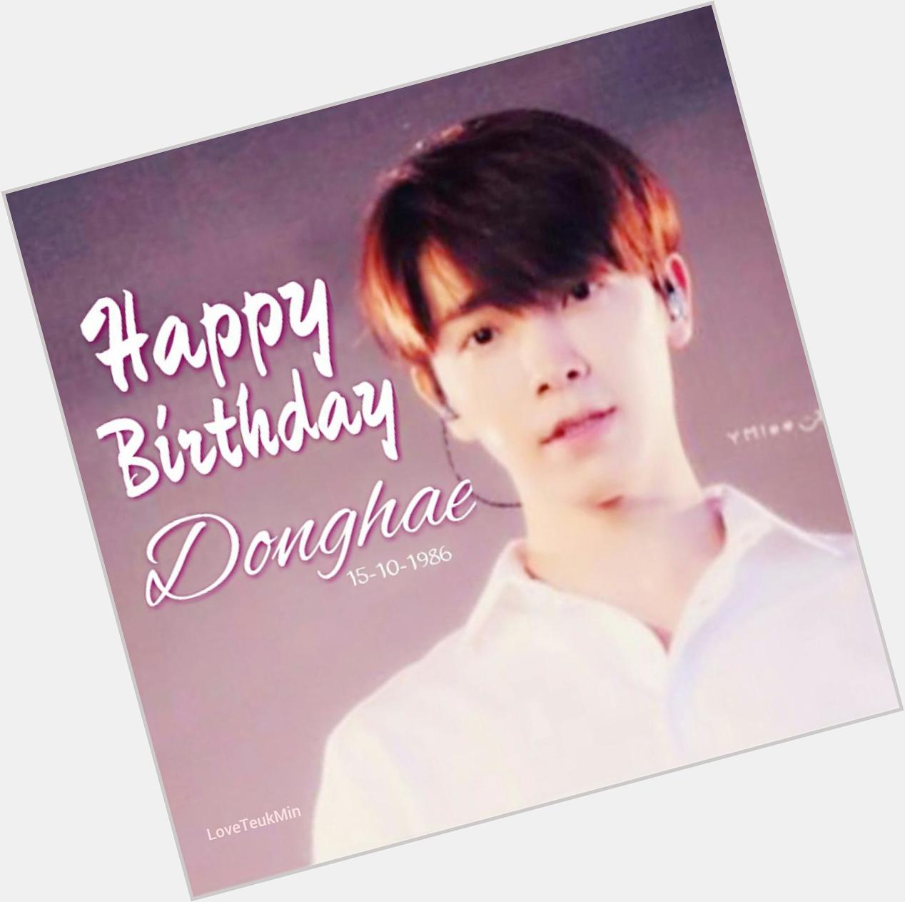 Happy Birthday Lee Donghae   