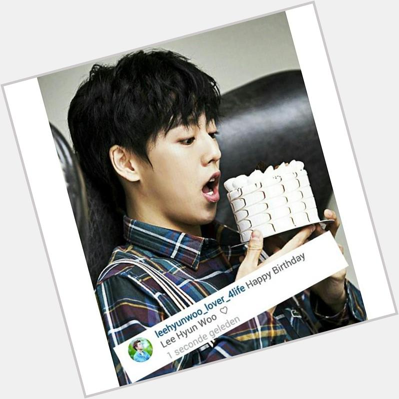 Happy Birthday Lee Hyun Woo Oppa I wish you a healthy and happy year. I hope al you\re wishes come true. 