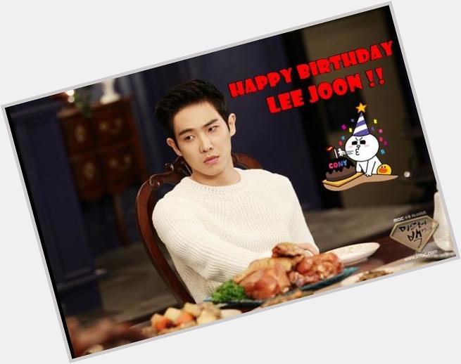 Saengil chukha hamnida Selamat Pagi! Happy Birthday Lee Joon!  :D 