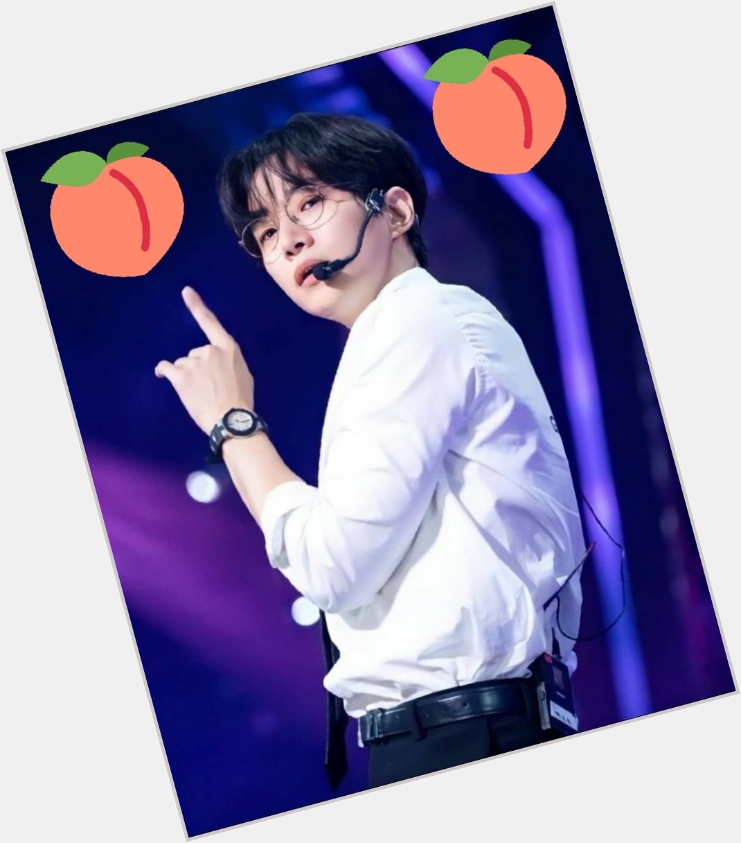 Happy Birthday Lee JunHo  . Lil\ boss baby peach.     