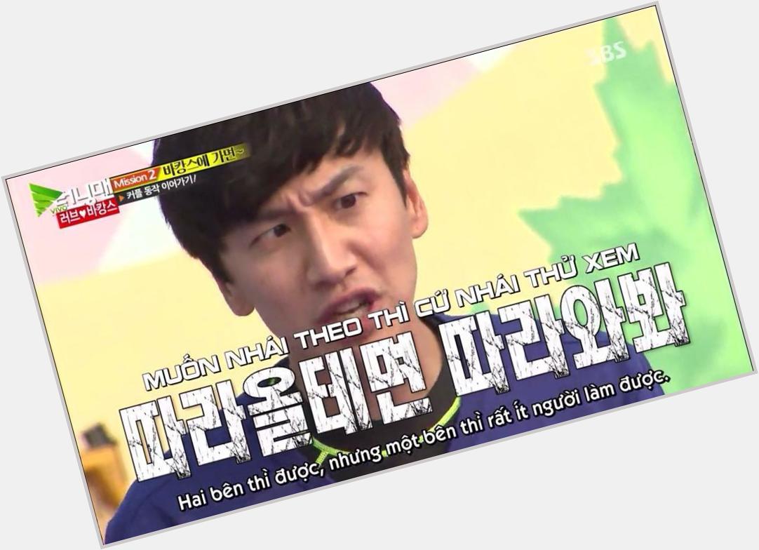 Happy birthday to my giafe-Lee Kwang Soo     