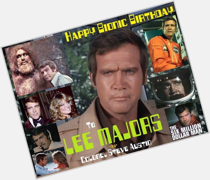  Lee Majors - Happy Birthday - 