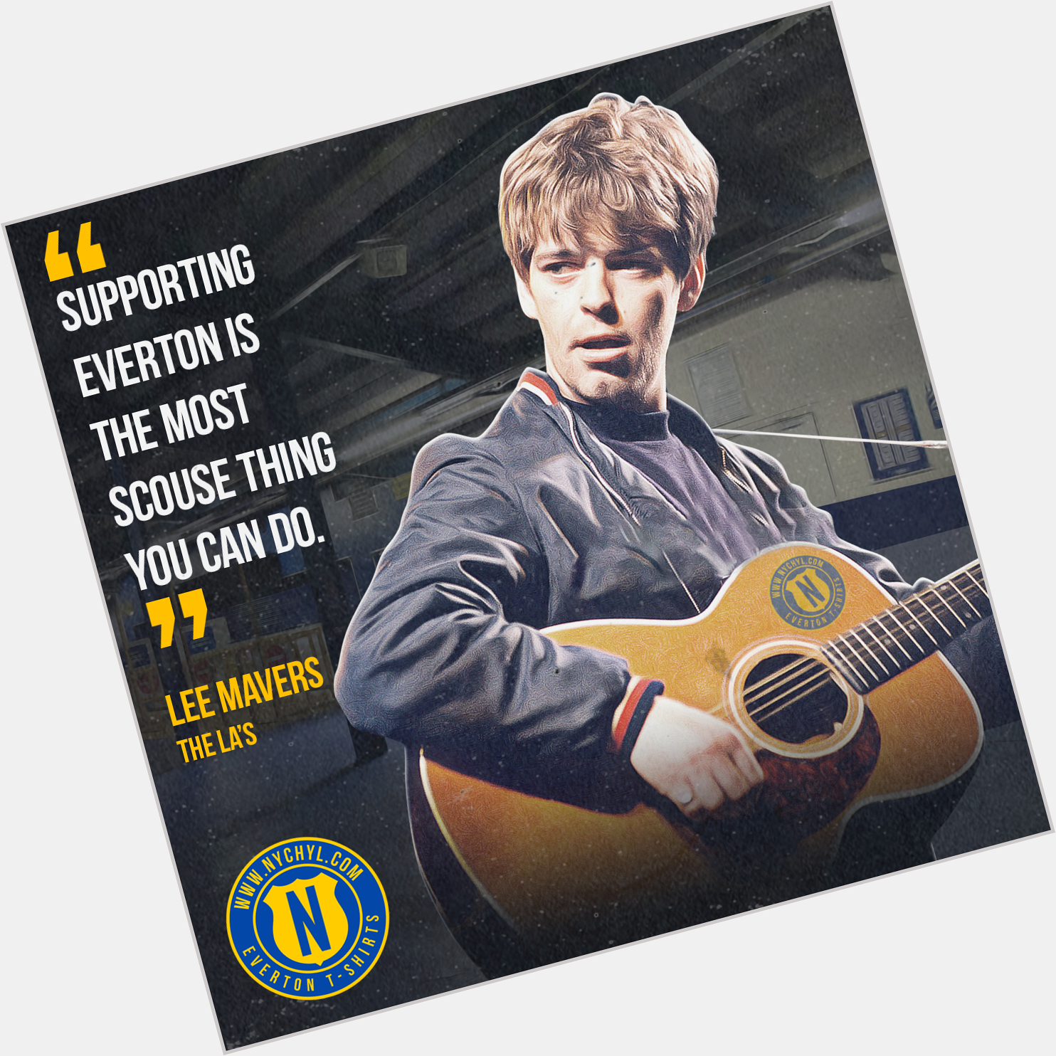 Happy 60th birthday to The La\s frontman and Evertonian Lee Mavers    