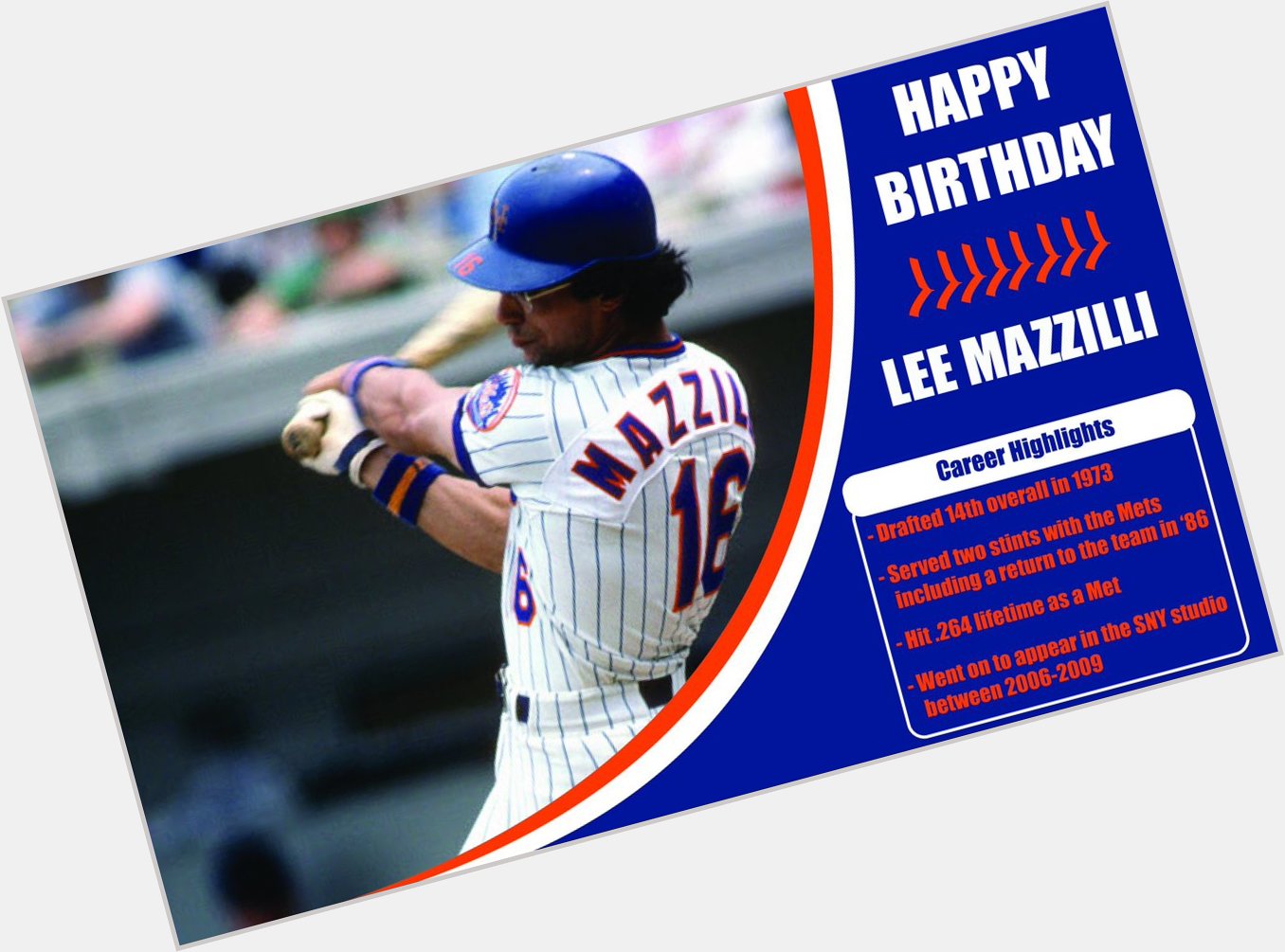  Happy Birthday to Lee Mazzilli! 