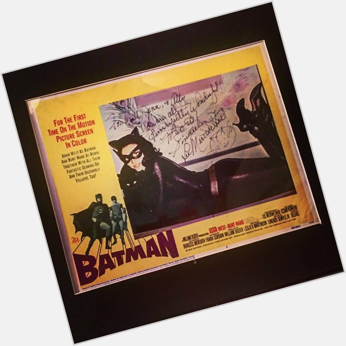 Happy birthday, Lee Meriwether. This poster is one of the coolest things I own, and it shall forever remain so. 