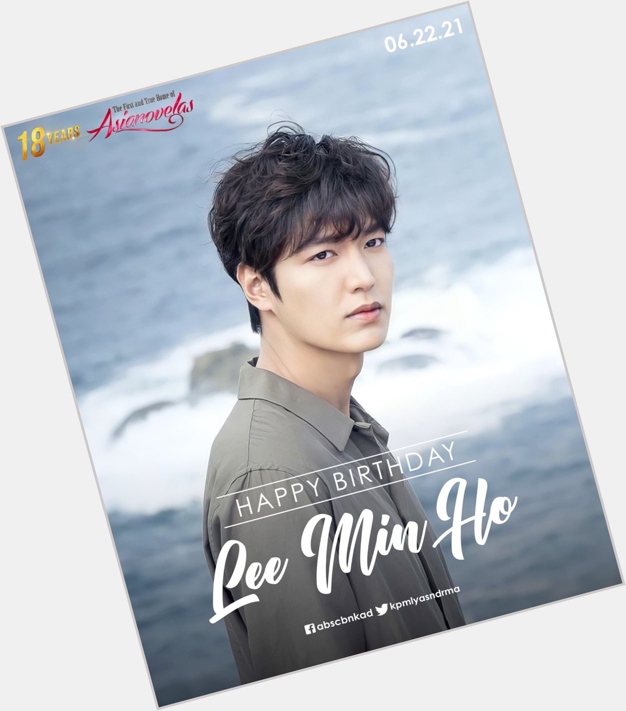 Happy Birthday to Our one and only King, Lee Min Ho!   