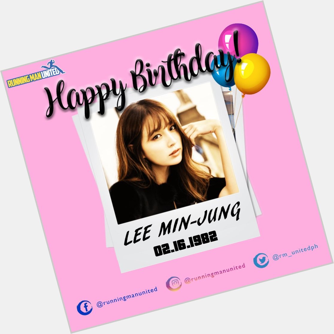 Happy Birthday Lee Min-jung! 