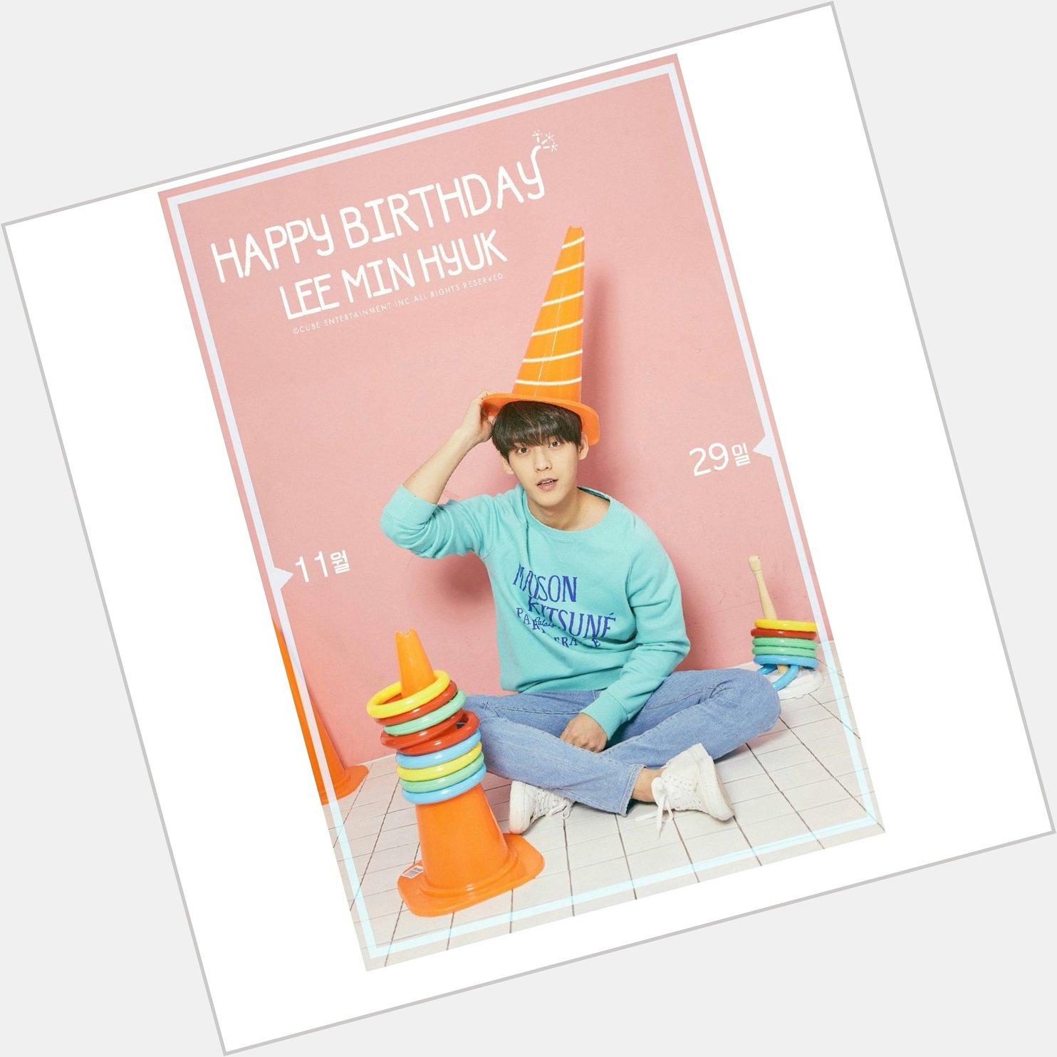 Happy birthday to our handsome, Lee Minhyuk      