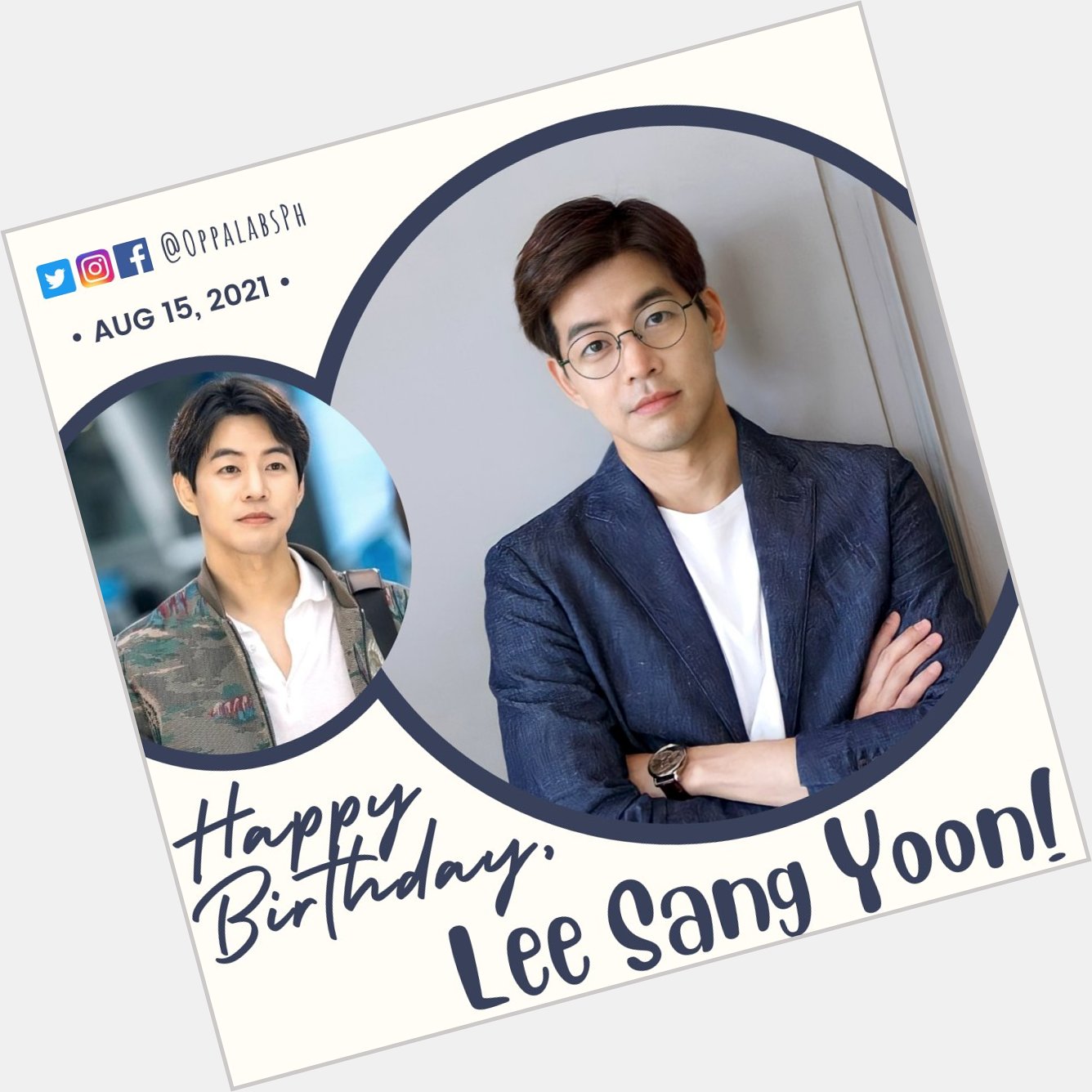 Happy Birthday Lee Sang Yoon!  
