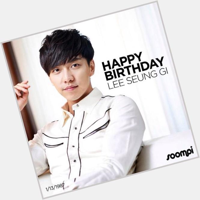 Happy Birthday to lee seung gi wish u have great birthday !!
God blessing u from Miami 
