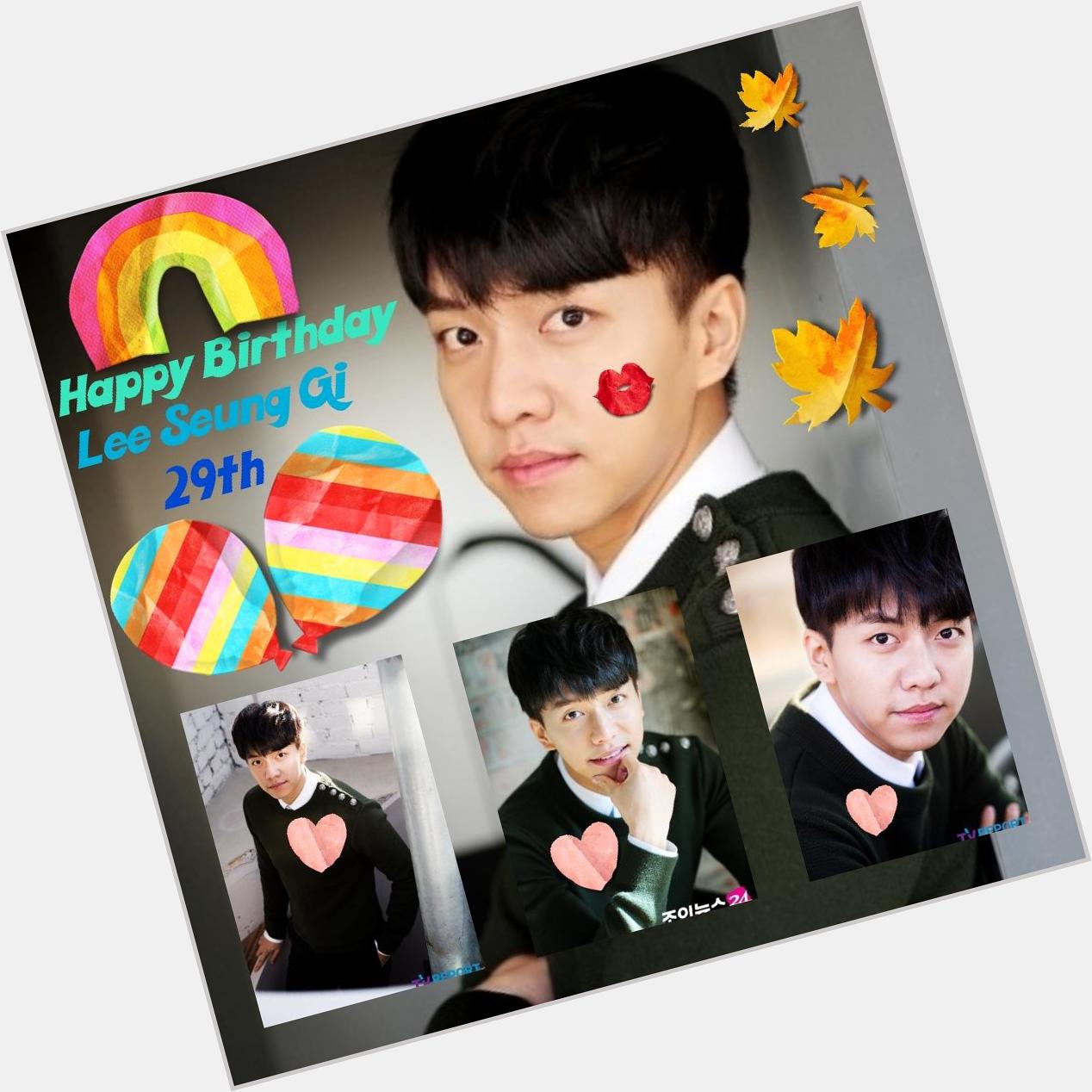 HAPPY BIRTHDAY LEE SEUNG GI
 hope your movie big hit & hope your healty and happiness  