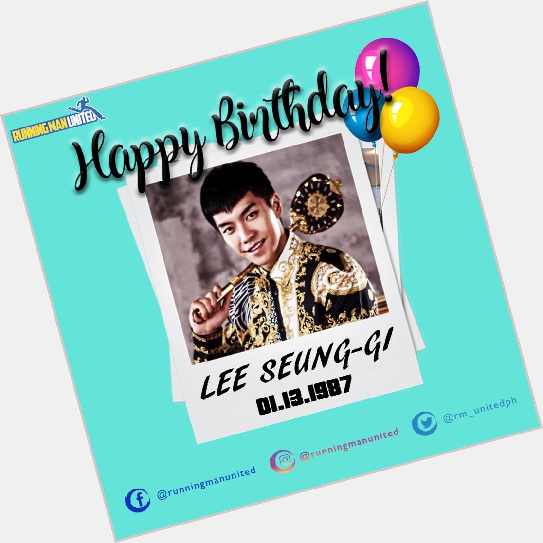 Happy Birthday Lee Seung-gi! 