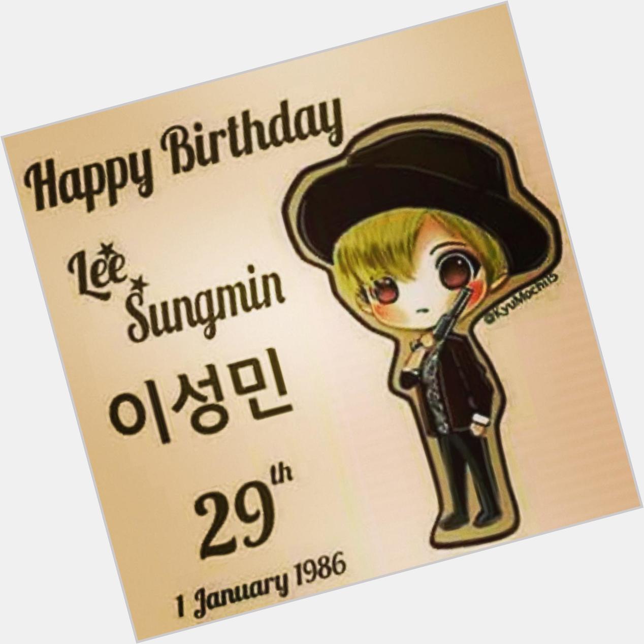 Happy Birthday Lee Sungmin  