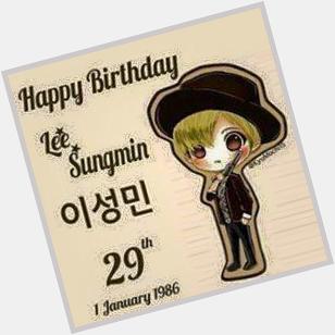 Happy Birthday for Lee Sungmin.. and for all his RP 