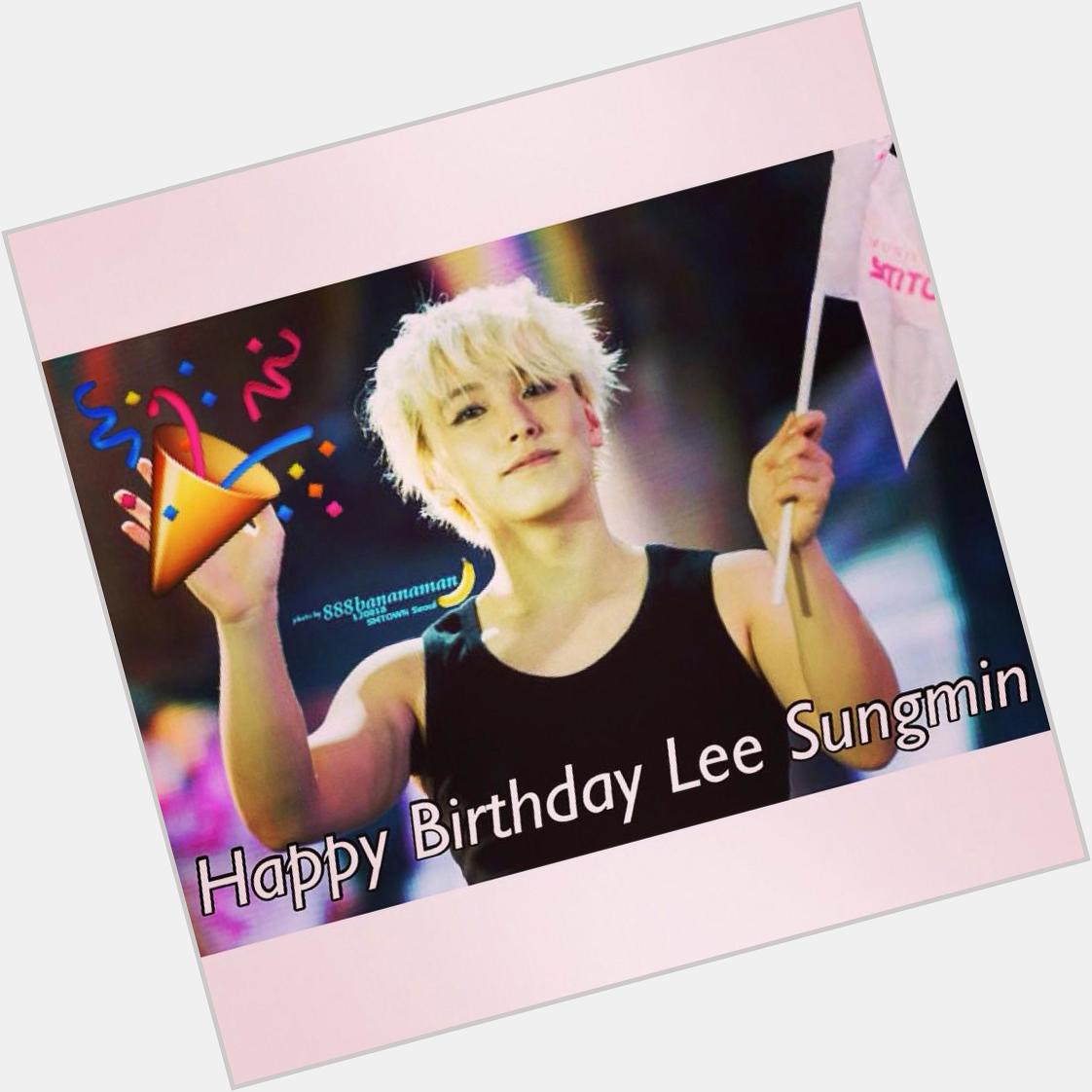Happy Birthday Lee Sungmin
Muaahhh  