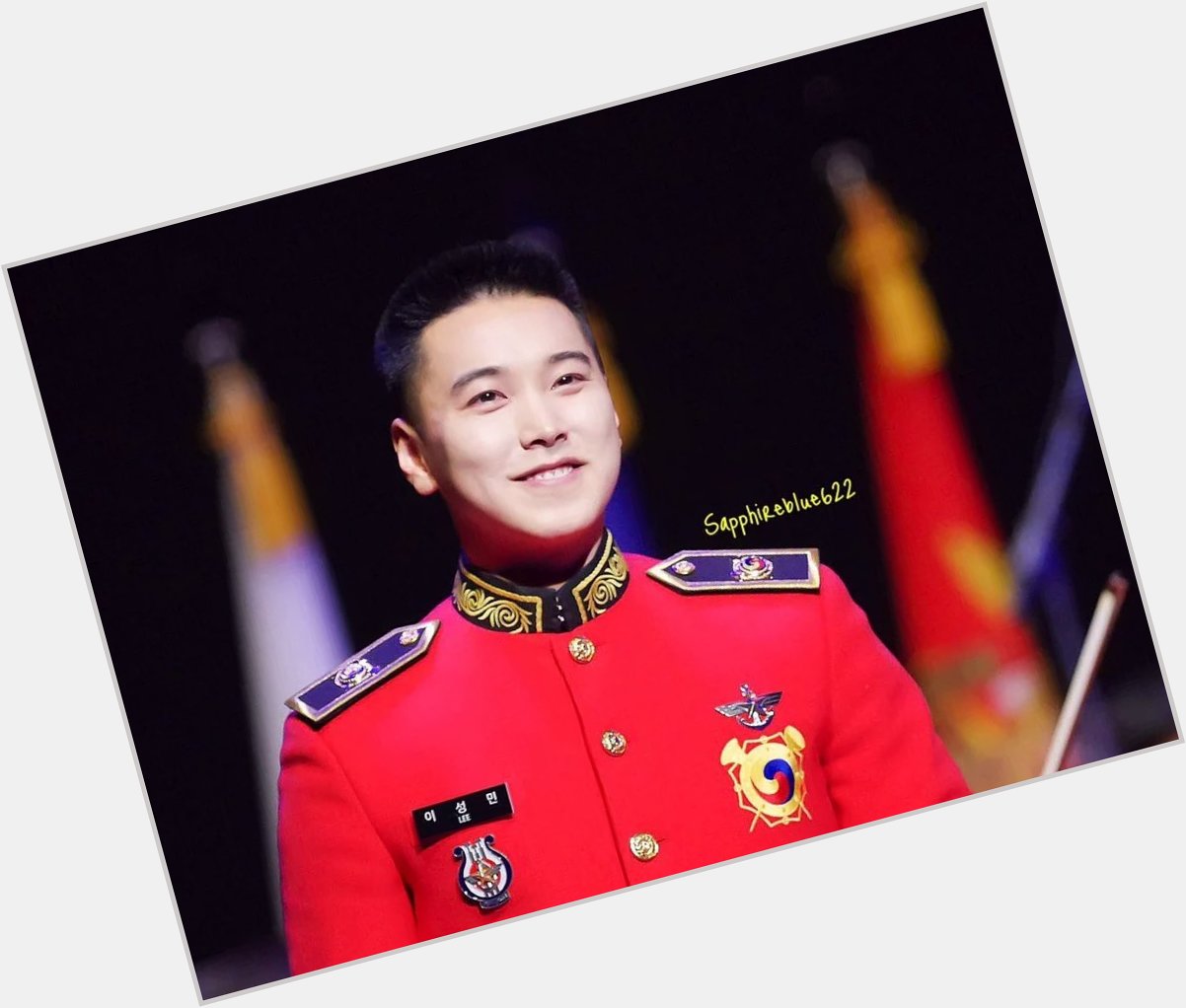 \" Happy Birthday Lee Sungmin! We miss you and we\re proud of you! We\ll see you in December!!! XD 