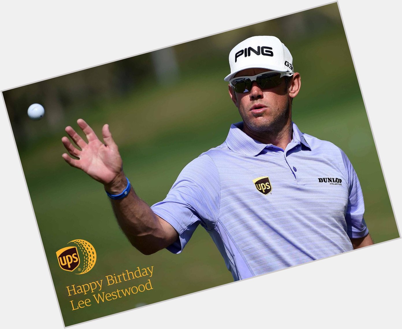 Happy Birthday Lee Westwood from all your friends at UPS.  