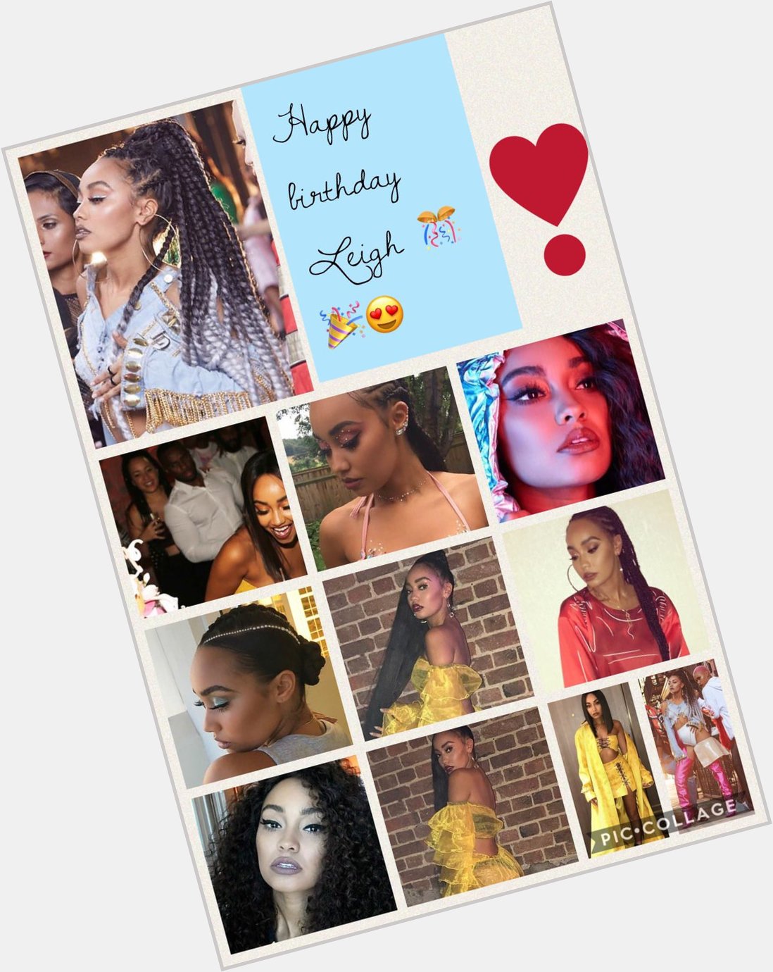 Screaming Happy birthday to Leigh Anne Pinnock lots of love  on your special day 