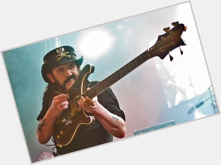 Happy 70th Birthday to the living embodiment of Rock and Roll - Lemmy Kilmister of 