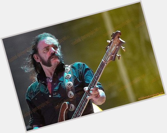    ? Happy birthday Lemmy Kilmister, Motorhead bassist.He was born 24/12/1945 