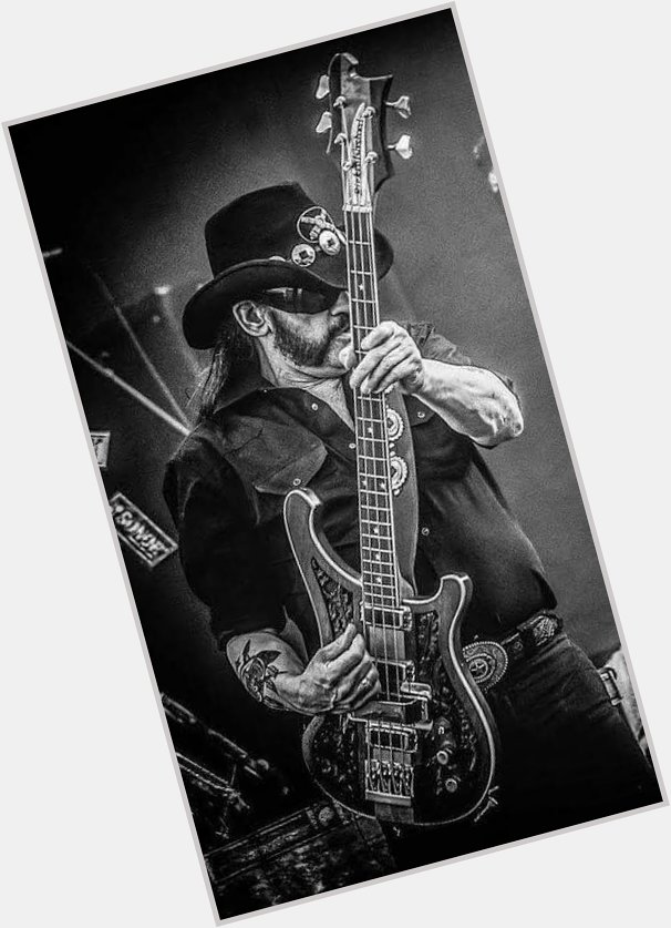 Happy birthday Lemmy Kilmister. We miss you. 