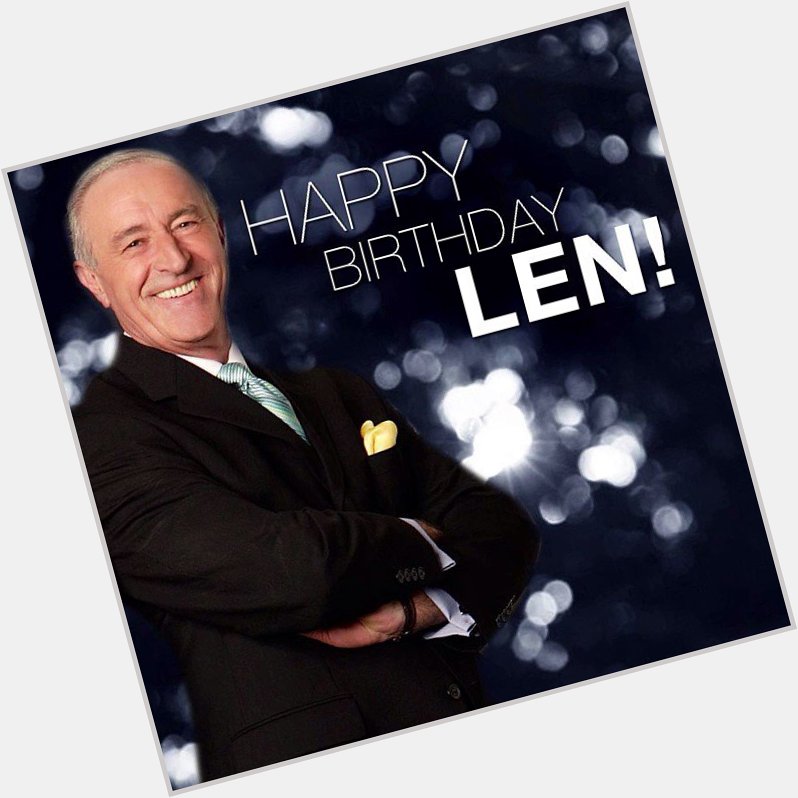 Sending birthday wishes to our very own, Len Goodman, today! Happy Birthday from  