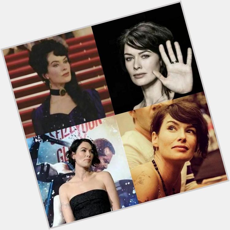  happy birthday Lena headey.  I made some collages . have a great day . 