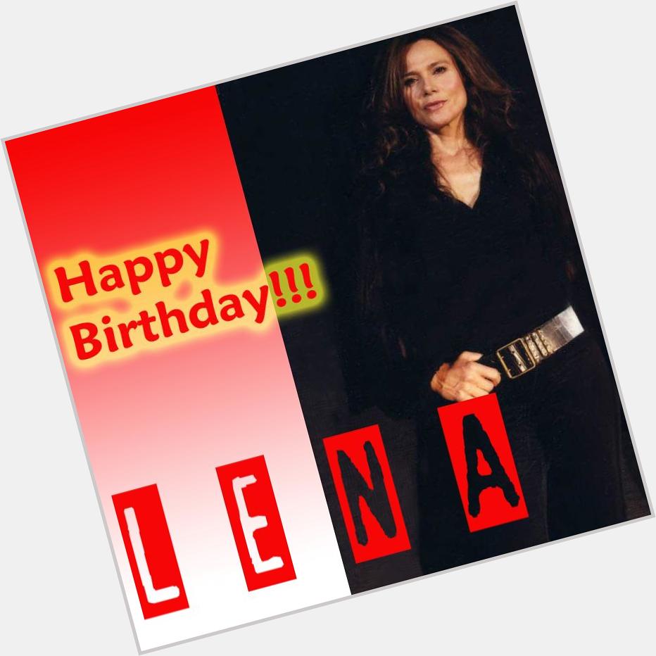 Happy Belated Birthday to my Forever SpyMommy Lena Olin! You\re the hottest 60-year old that ever lived! Salut! 