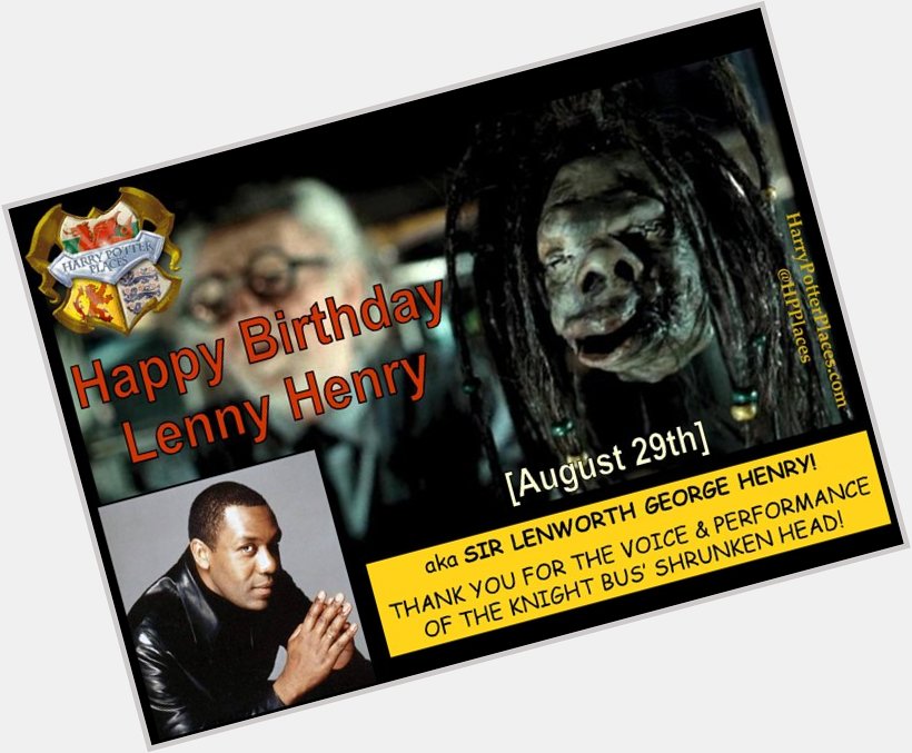 Happy Birthday to Lenny Henry! 