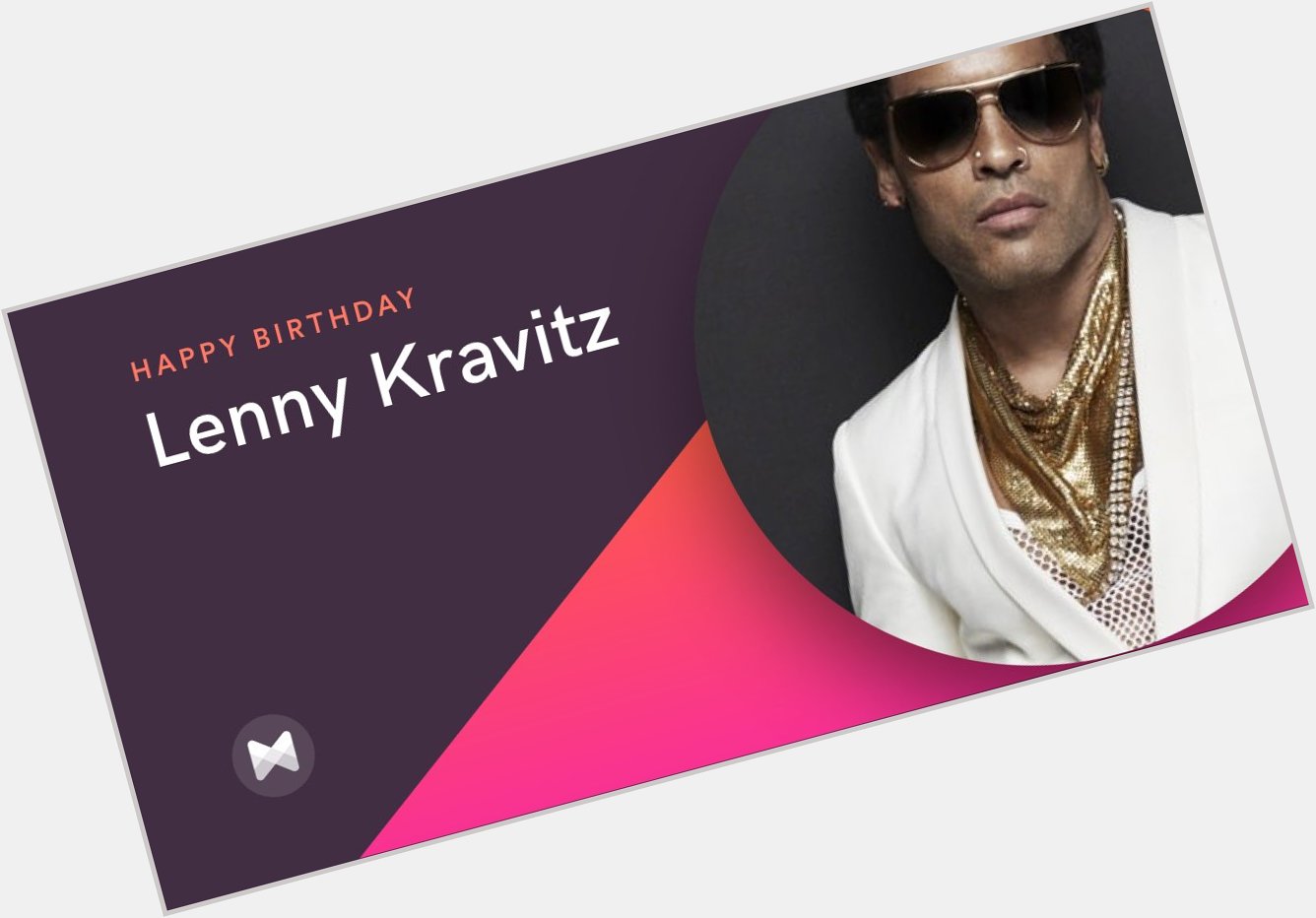   Happy Birthday Lenny Kravitz who turns 53 today!  